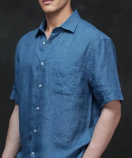 Rare Rabbit - PURE LINEN SHIRT